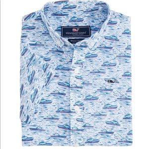 Boys Short Sleeve Sportfisher Whale Shirt boys size large (16)